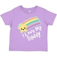 thumbnail image 3 of Inktastic I Love My Daddy Boys Girls Star Rainbow Boys or Girls Toddler T-Shirt, 3 of 5