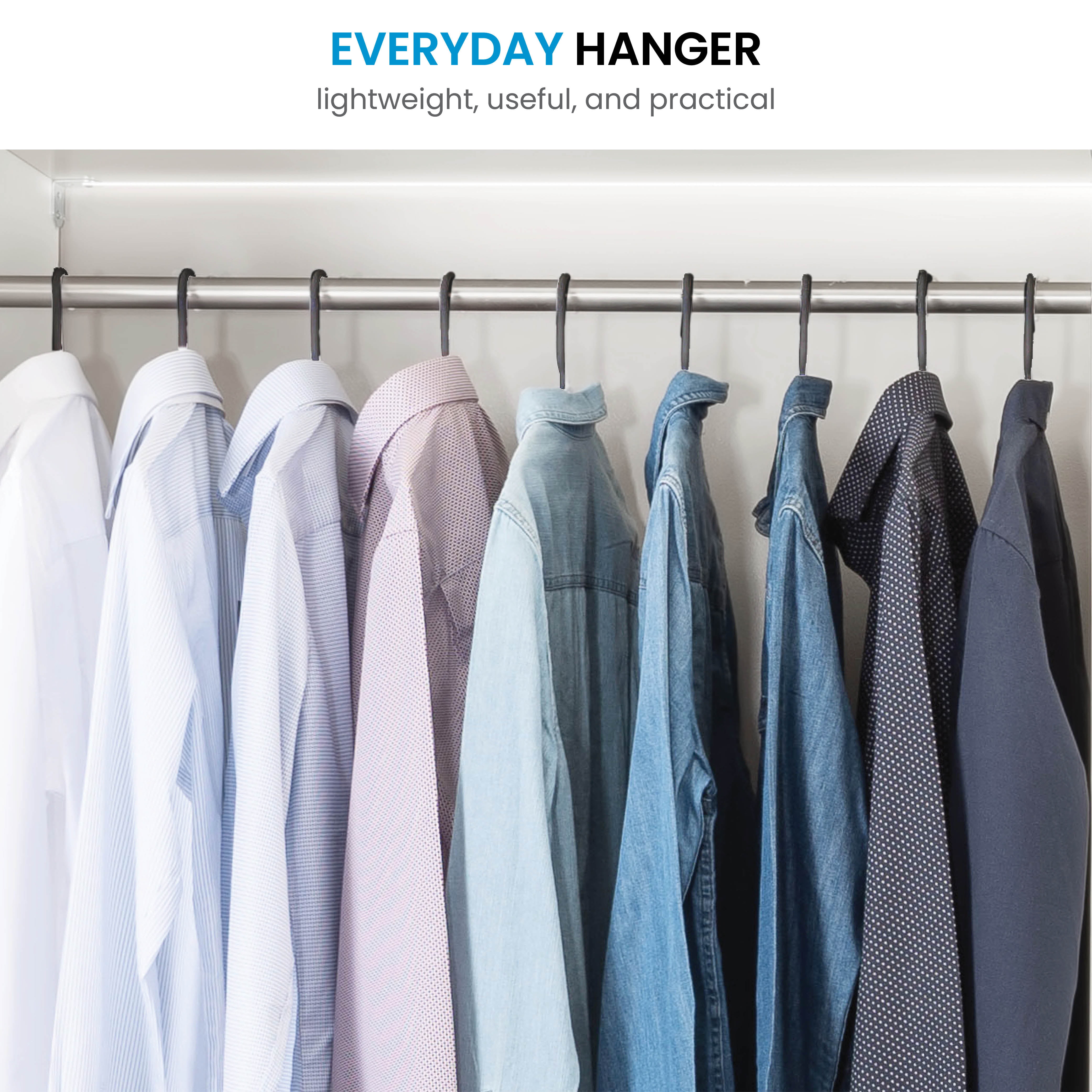 Buy Plastic Cloth Hanger, Grey - Set of 6 Online in UAE (Save 43%) - Homes  r Us
