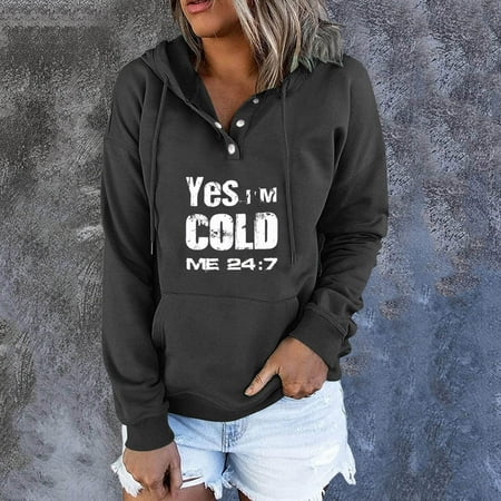 

Zedker Graphic Sweatshirts For Women Vintage Women Long Sleeves Casual Print Crewneck Sweatshirt Loose Hooded Drawstring Pocket Tops