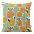 thumbnail image 1 of Vargottam Luxury, Printed Mint Green CushionCoversDecorative PillowCoversSquareThrow Pillowcase -16x16Inches, 1 of 6