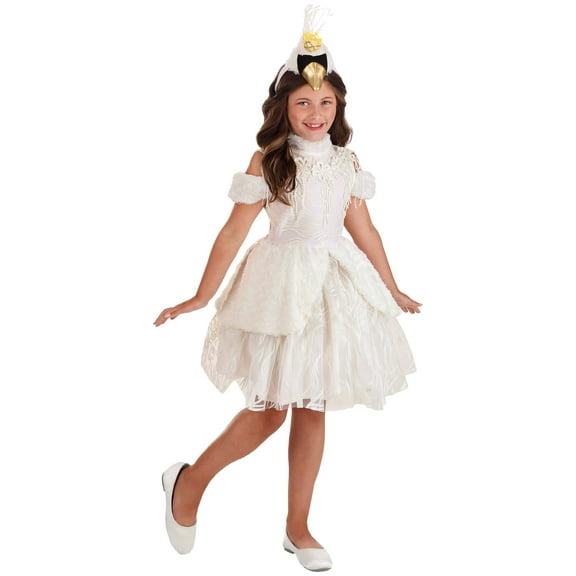 Girl's Deluxe Swan Costume