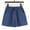 Navy, variant on Womens Linen Shorts Casual Drawstring Comfy Elastic Waist Short Pants Fashion Wide Leg Summer Beach Shorts with Pockets