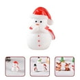 thumbnail image 2 of 10 mini figuras de muñecos de nieve, adornos navideños en miniatura para decoración de micro paisajes., 2 of 8