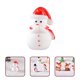 thumbnail image 2 of 10 mini figuras de muñecos de nieve, adornos navideños en miniatura para decoración de micro paisajes., 2 of 8