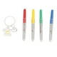 thumbnail image 2 of Destripadores De Costuras De Costura, 4 Piezas, Colores Surtidos, Removedor De Hilo Portátil, Ergonómico, Resistente A La Corrosión, Con Llavero Para Coser, 2 of 7