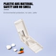 thumbnail image 4 of RuiJiao Clearance Cutter Tablet Dispenser Cutter White Box With Divider One-in-two Cutter, 4 of 9