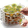 thumbnail image 1 of 1 Set 5-Layer Air Fryer Dehydrator Rack Made Of Stainless Steel. These Air Fryer, 1 of 4
