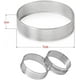 thumbnail image 4 of 10 piezas de anillos circulares para tartas con agujeros de acero para tartas de frutas, quiches, pasteles, mousse, moldes para hornear de cocina de 7 cm, 4 of 7