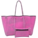 thumbnail image 1 of Bolsa de playa de neopreno, bolso perforado, bolso de momia, bolso de hombro, madre, compras, bolso grande + pequeño para mujer, 1 of 1