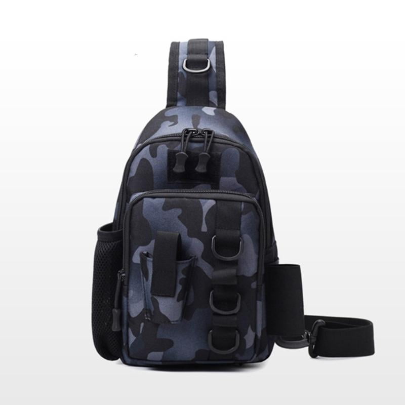 CEORPER Fishing Tackle Storage Shoulder Bag Comfortable Fishing Gear Carrying Bag