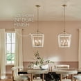 thumbnail image 7 of 52620CPZWH-Kichler Lighting-Delvin - 4 Light Pendant In Traditional Style-31.75 Inches Tall and 22.25 Inches Wide-Champagne Bronze/White Finish, 7 of 7