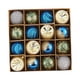 thumbnail image 5 of 16 Uds bolas de Navidad adornos decoración colgante de Navidad surtido de adornos de 6cm para recuerdos de fiesta de aniversario de compromiso Azul y verde, 5 of 8
