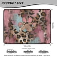 thumbnail image 7 of Jeiento Leopard Paw Print Car Trunk Mat 29"x39", Non Slip Stain Resistant Rear Cargo Protector for Dog Owners, 7 of 7