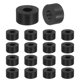 thumbnail image 1 of 18 Pcs Espaciador de Goma Multiusos, 6mm ODx15mm IDx8 mm Grosor Aislamiento Antivibración para Hogar y Autos (Negro), 1 of 7
