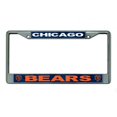thumbnail image 1 of Cadre de Plaque d'Immatriculation Chromé Chicago Bears, 1 of 2