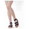 thumbnail image 6 of Dream Pairs Women's Platform Wedge Sandals JIMMIE NAVY Size 5, 6 of 6