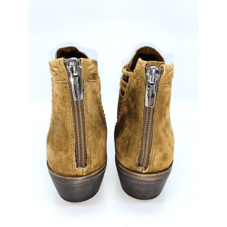 Vince Camuto Women s Pippsy Suede Ankle Boots Pumpernickle US