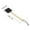 Black, variant on RKSTN wooden swatter Stick Handle Fly Swatter Fly Swatter Leather Fly Swatter Stick Fly Swatter Household Tools