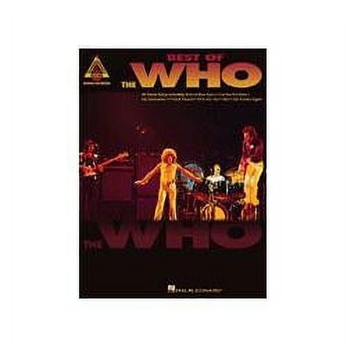 Hal Leonard Best of The Who Guitar Tab Book