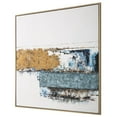 thumbnail image 2 of Uttermost 32280 62" X 62" Framed Patterns And Designs Painting - Black / Blue / Gold /, 2 of 7