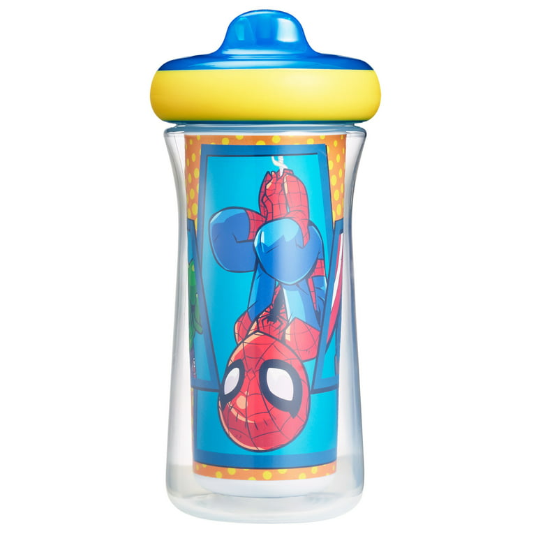 Marvel Spiderman Trainer Sippy Cup with Straw 7 Oz 