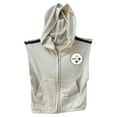 thumbnail image 2 of Girls Toddler Wes & Willy Gold/Black Pittsburgh Steelers Sleeveless Full-Zip Hoodie & Three Tier Skirt Set, 2 of 3