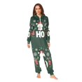 thumbnail image 2 of FORMRS Onesies Pajama for Adults Unisex Hoodie Winter Jumpsuit One Piece Sleepwear, Sizes S-2XL, Christmas Dog, 2 of 7
