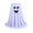 Multicolor B, variant on Halloween Light Up Ghost Candy Bowl With Remote Control LED, Cloth Ghost Stand For Trunk Or Treat, Spooky Candy Container, 1 Pack
