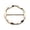 Gold#03, variant on Anewi Scarf Ring Clip T-Shirt Ties Clips for Women Clothing Cinch Shirt Buckle to Tighten Blouse Dresses Fashion Metal Round Circle Brooch Pin Jewelry Accessory