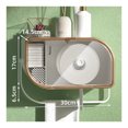 thumbnail image 1 of Wall Mounted Washcloth Storage Box Waterproof Tissue Paper Cotton Pad Organizer, 1 of 7
