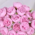 thumbnail image 6 of Yesbay Simulated Peony Flowers Bouquet 27 Heads Artificial Flowers DIY Arrangements, 6 of 7