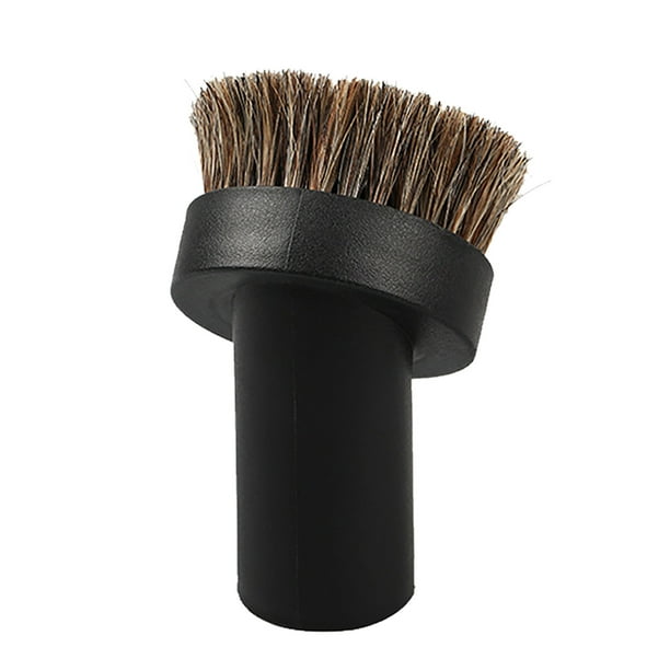 Caballo limpiador de reemplazo de pelo suave cepillo redondo cepillo para quitar el polvo 1.25Inch para Patio de vacío y jardín