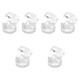 thumbnail image 2 of Almencla 6 Pieces Cable Clips Cord Holder Desktop Wire Holder Wire Keeper 360 degree Rotating Cord Organizer for Office Bedroom Wall Kitchen White, 2 of 8