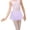 Light Violet, variant on CPNG Girls Sheer Wrap Skirt Ballet Skirt Chiffon Dance Apron with Elastic Ties Children's Gymnastics Ballet Skirts(Pink,5-6 Years)