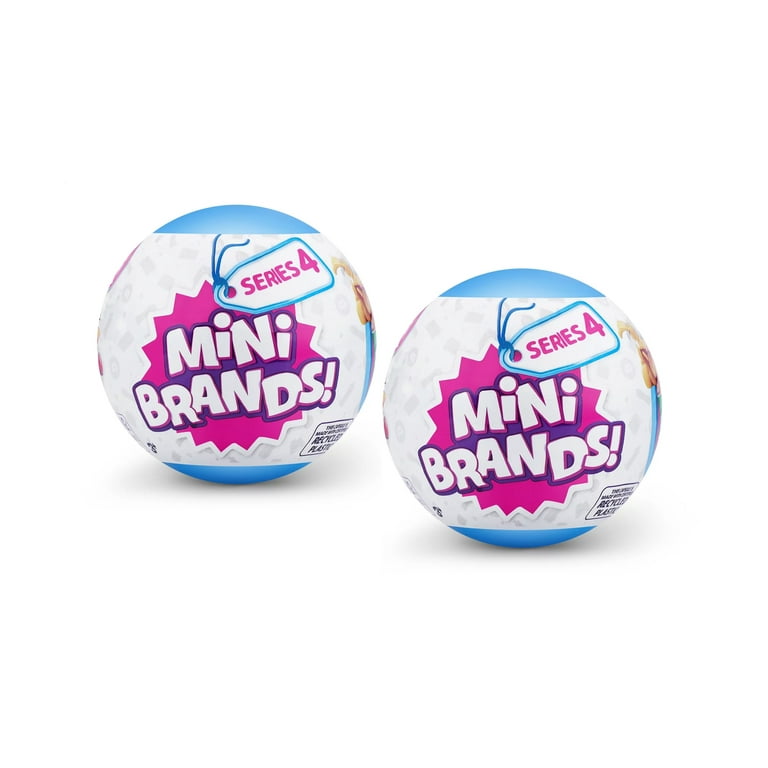 Mini Brands Series 2 Electronic Mini Mart with 4 Mystery Mini Brands Playset  by ZURU - Walmart.com