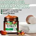 thumbnail image 2 of Aliver Batana Oil Hair Mask-100% Natural Hair Oil Strengthens & Nourishes Hair-Prevents Dryness, Frizz and Split Ends for All Hair Types,4.2 fl.oz, 2 of 10