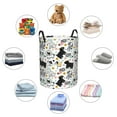 thumbnail image 3 of Lsque Funny Puppy pattern Laundry Hamper Basket, Tall Woven Rope Hamper Basket for Clothes, Lightweight Storage Basket, Collapsible Waterproof-Medium, 3 of 8