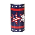 thumbnail image 2 of YYV Independence Day Flameless Electronic Candle Decorative Lamp Remote Timer Battery Operated Single Pillar Light For Tabletop Mantel Photo Props And Holiday Atmosphere, 2 of 6