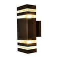 thumbnail image 2 of amdohai Modern Black Aluminum Outdoor Wall Light Fixture Waterproof E27 LED, 2 of 8