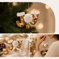 thumbnail image 6 of JOY Letter Christmas Ornaments, Glitter Bell Hanging Decorations, Xmas Tree Pendant for Holiday Home Party Decor, 6 of 8