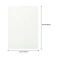 thumbnail image 2 of EXHUMKY White Acrylic Mirror Decals - Flexible Wall Stickers for Home Decoration and Interior Design, 2 of 8
