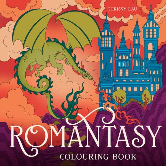Romantasy Colouring Book, (Paperback)