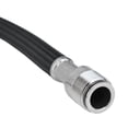 thumbnail image 3 of YFind 1.5M Nylon Braided Flexible Water Hose for Kitchen Pull Out Faucet Hose Black / Gray Plumbing Tube Kitchen Wash Basin Sink,Thread-Black, 3 of 8
