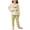 Q264 Green, variant on Mifsaly Girls Boys Cotton Pajama Set Graphic Long Sleeve Crewneck Sleepwear Tops and Long Pants Soft Comfortable Fall Winter Casual Indoor Clothes