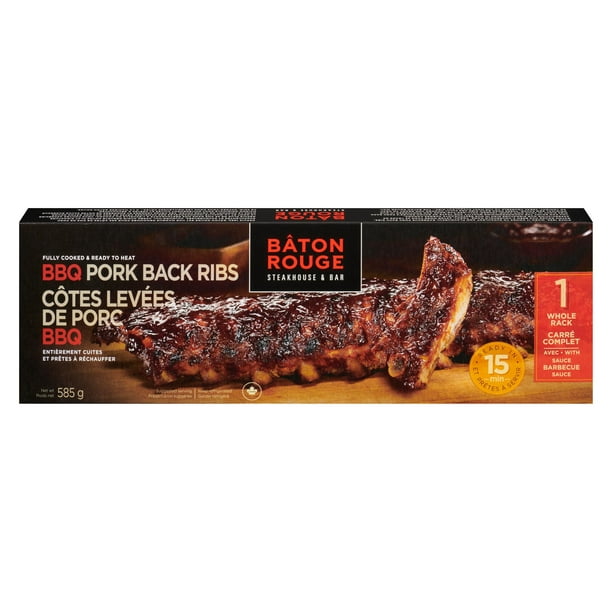 Bâton Rouge BBQ pork back ribs Walmart.ca