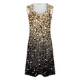 thumbnail image 4 of WILLBEST Robe Women Robe de Plage Mode Rayée Sans Manches Dos Nu Camisole Plage Mini, 4 of 5