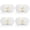 White, variant on BATELO Velvet Chenille Yarn for Crocheting & Knitting 1440 Yards, Soft Thick Fluffy Bulky Blanket Yarn, 4 Pack of 10.5oz (Cream White)