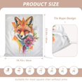 thumbnail image 2 of Decorative Chair Back Cover One Size x6 Chair Cover Dining Chair Slipcovers Chair Back Decoration Festival Chair Decoration Cool Color Fox, 2 of 6