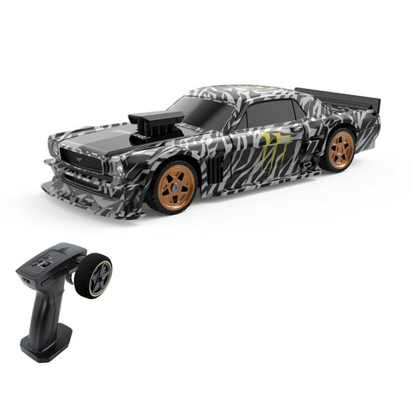 2.4GHz 1/43 Scale 4WD Remote Control Racing Car with Lights and Drifting