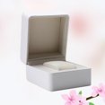 thumbnail image 2 of Miangastore Square Watch Box Case Jewelry Display Organizer Box Fashion Wrist Watch Storage Holder (White), 2 of 9